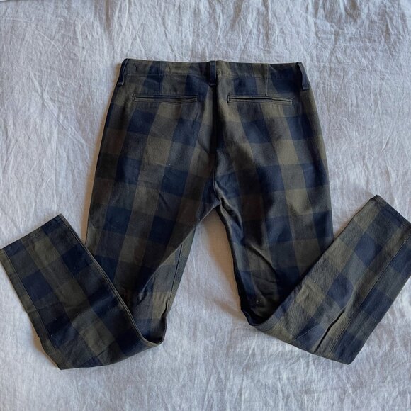 Rag & Bone Portobello Pants in Army Plaid - Picture 4 of 6